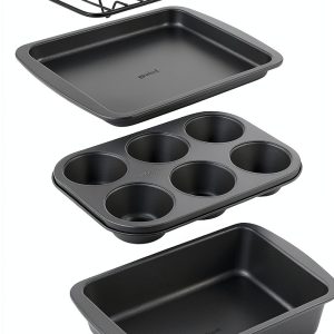 Bradshaw Bakeware Set 4 Piece Nonstick Bakeware-0