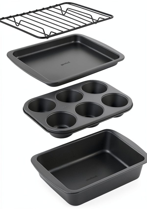Bradshaw Bakeware Set 4 Piece Nonstick Bakeware-0