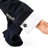Gunmetal Double Knot Cufflinks Cuff-Daddy Men's-6