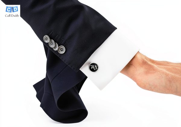 Gunmetal Double Knot Cufflinks Cuff-Daddy Men's-6