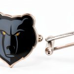 NHL Cufflinks Desert Cactus Metal Design Unisex-0
