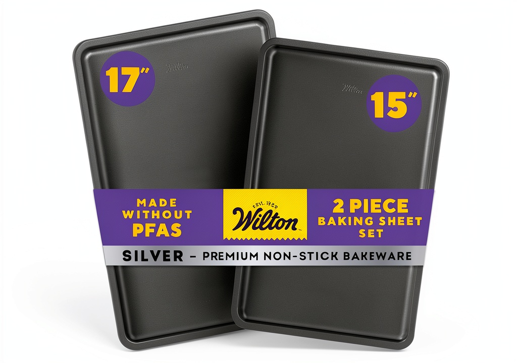 Wilton Silver Alloy Steel Bakeware Sets