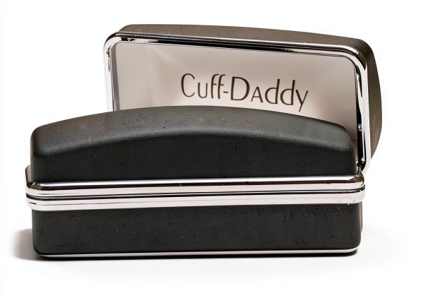 Gunmetal Double Knot Cufflinks Cuff-Daddy Men's-2