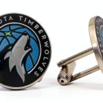 NHL Cufflinks Desert Cactus Metal Design for Men-0