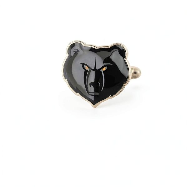 NHL Cufflinks Desert Cactus Metal Design Unisex-1