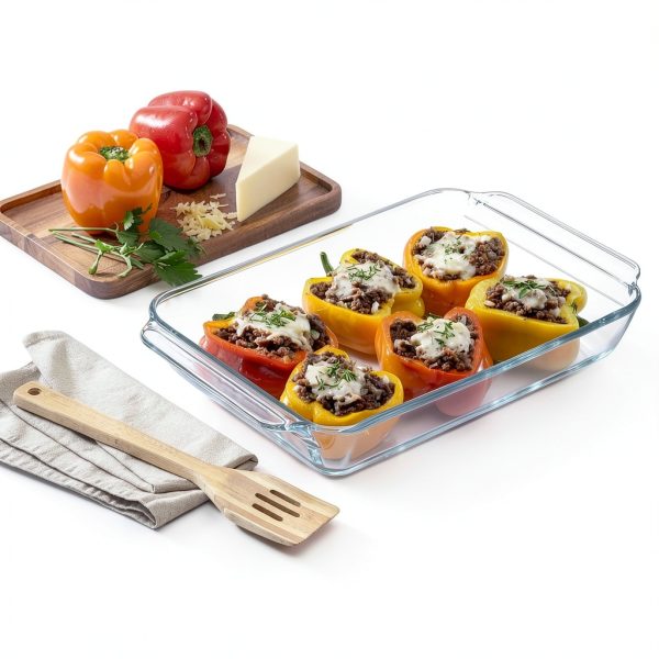 Glass Baking Dish Set Libbey 5 Piece Premium-2