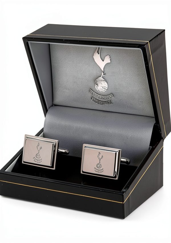 Tottenham Hotspur Steel Cufflinks for Men-1