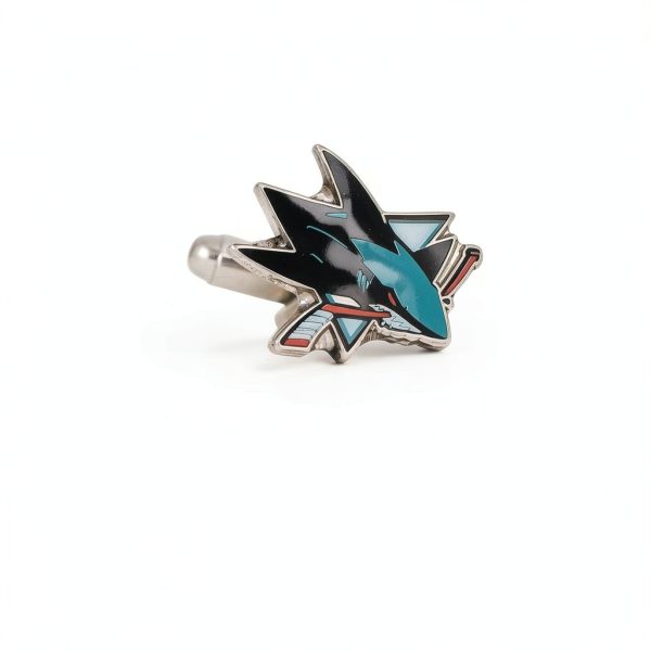 NHL Cufflinks Desert Cactus Premium Metal Men's-1