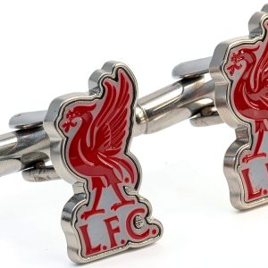 Liverpool FC Cufflinks SEI Full Color Liverbird Design Imported UK-0