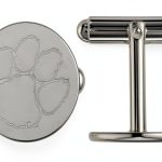 LogoArt Sterling Silver Cuff Links SS012CU 925 Rhodium Plated Mens-0