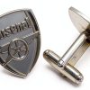 UTTA Sports Fan Cuff Links Model UTTA2473 Stainless Steel Silver-0