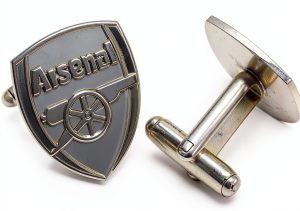UTTA Sports Fan Cuff Links Model UTTA2473 Stainless Steel Silver-0