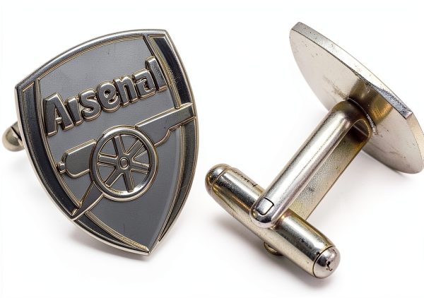 UTTA Sports Fan Cuff Links Model UTTA2473 Stainless Steel Silver-0
