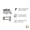 NHL cufflinks by Desert Cactus Premium Unisex Sports Fan Cuff Links-2