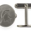 LogoArt Sterling Silver Cuff Link SS053MIS Men's Jewelry 15mm Square-0