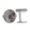 LogoArt Sterling Silver Cuff Link SS053MIS Men's Jewelry 15mm Square-1