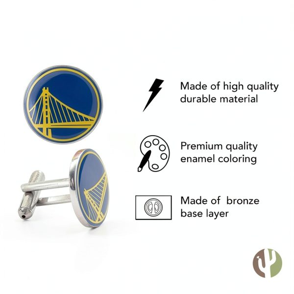 NHL Cufflinks by Desert Cactus Official Licensed Unisex Accessory-2
