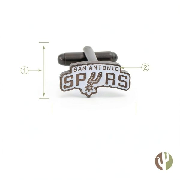 NHL cufflinks by Desert Cactus Premium Unisex Sports Fan Cuff Links-1