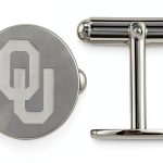 LogoArt Sterling Silver Cufflinks SS011UOK Men's Jewelry Box Set-0