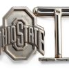 Cuff Links LogoArt Sterling Silver Sports Fan Cuff SS012OSU 15mm-0