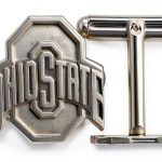 Cuff Links LogoArt Sterling Silver Sports Fan Cuff SS012OSU 15mm-0