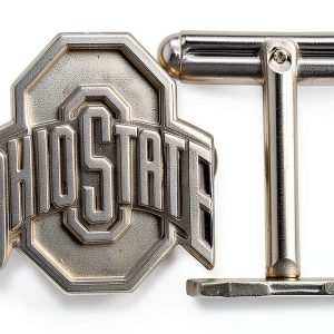 Cuff Links LogoArt Sterling Silver Sports Fan Cuff SS012OSU 15mm-0