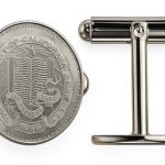 Jay Seiler Women's Sports Fan Cuff Links SS041UCB Silver Finish-0