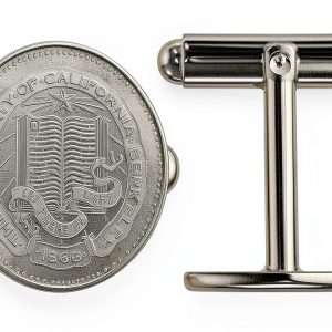 Jay Seiler Women's Sports Fan Cuff Links SS041UCB Silver Finish-0