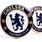 Chelsea Men's Sports Cufflinks UTSG1641_1 Classic Crest Design-0