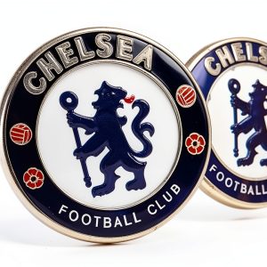 Chelsea Men's Sports Cufflinks UTSG1641_1 Classic Crest Design-0