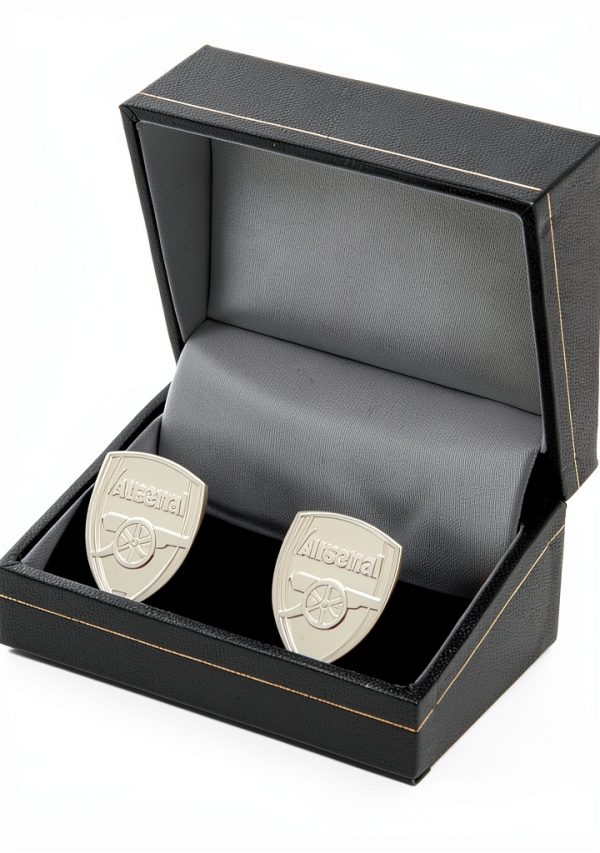 UTTA Sports Fan Cuff Links Model UTTA2473 Stainless Steel Silver-1
