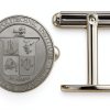 Virginia Tech Crest Cufflinks (Sterling Silver)-0