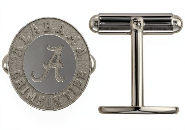 Alabama Cufflinks (Sterling Silver)-0
