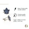 Toronto Maple Leafs Cufflinks by Desert Cactus – Premium Licensed NHL-2