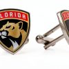 Desert Cactus Florida Panthers Cufflinks NHL Team Logo National Hockey League Formal Wear (Cufflinks)-4