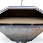 Green Mountain Grills Wood-Fired Steel Pizza Oven Attachment Accessory for Daniel Boone/Jim Bowie Model Grills with Square Pizza Stone, Silver-0