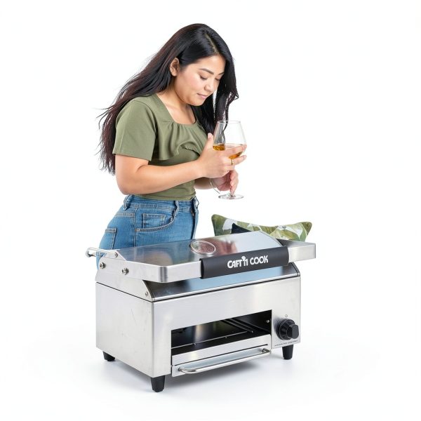 CAPTN COOK OvenPlus Pizza Oven Gas Double Deck 20in Stainless-6