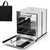 Lineslife Foldable Camping Oven 304 Steel 2 Tier Grill CAMPHOME-3
