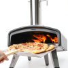 Outdoor Pizza Oven Mimiuo 12 inch Portable Wood Charcoal Oven-3