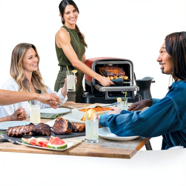 Ninja Woodfire Outdoor Pizza Oven 5-in-1 Electric 700°F Terracotta-6