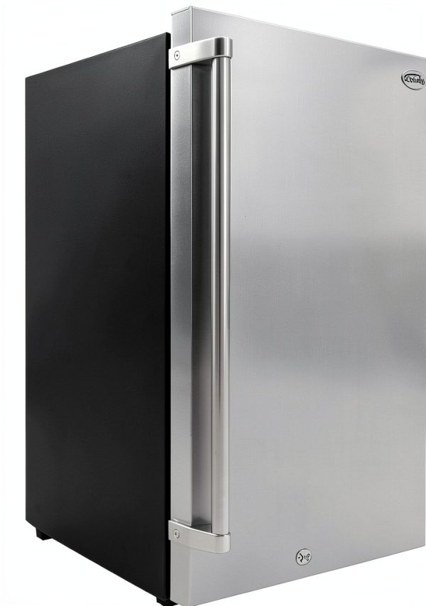 Outdoor Refrigerator KoolMore 21" Stainless 4.4 Cu Ft IPX4 Glass-9