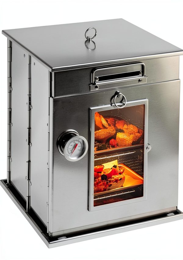 Lineslife Foldable Camping Oven 304 Steel 2 Tier Grill CAMPHOME-0