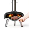 Outdoor Pizza Oven Mimiuo 12 inch Portable Wood Charcoal Oven-8