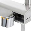 G-HWPON001, Rotatable Wood Fired Pizza Oven-12 inch, Silver-6
