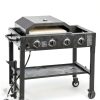 Stanbroil Pizza Oven for Blackstone 36 inch Griddle with Temp Gauge-3