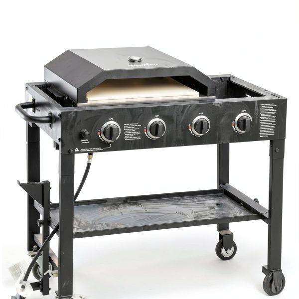 Stanbroil Pizza Oven for Blackstone 36 inch Griddle with Temp Gauge-3