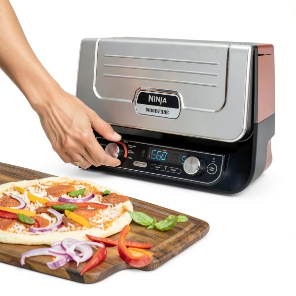 Ninja Woodfire Outdoor Pizza Oven 5-in-1 Electric 700°F Terracotta-8