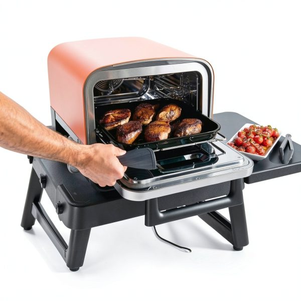 Ninja Woodfire Outdoor Pizza Oven 5-in-1 Electric 700°F Terracotta-4