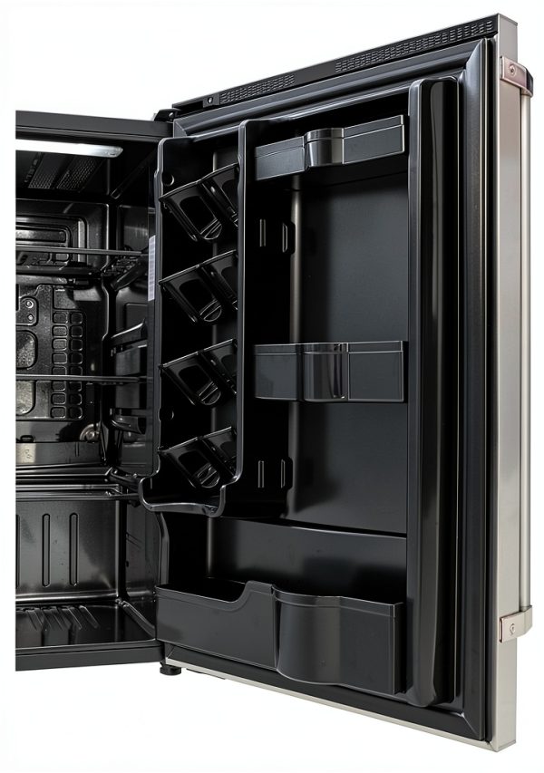 Outdoor Refrigerator KoolMore 21" Stainless 4.4 Cu Ft IPX4 Glass-7