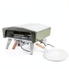 Outdoor Gas Pizza Oven MELLCOM XW00399SR 20" with 360° Rotating Stone-4